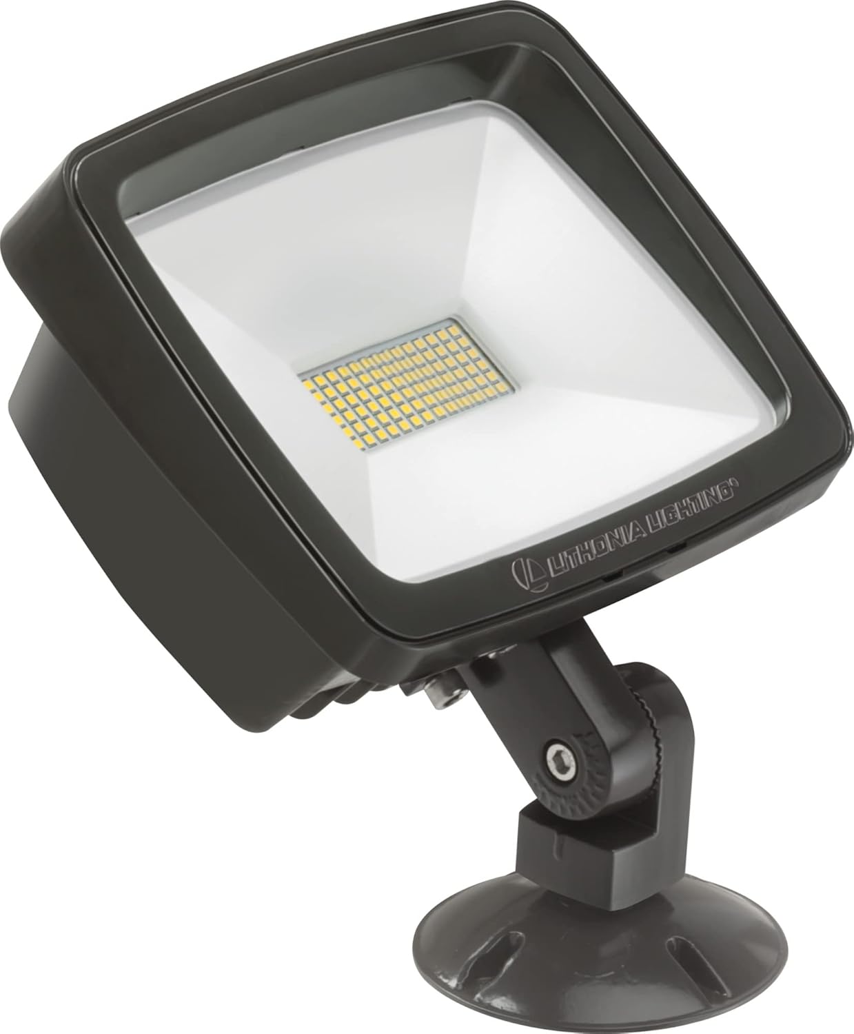 Lithonia Lighting 50K MVOLT THK DDBXD M6 Outdoor TFX1 LED Knuckle Mount Floodlight, Dark Bronze