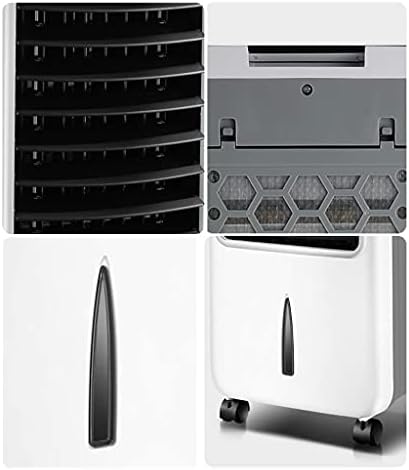 Air Cooler for Home Office Air coolers Evaporative Coolers, Evaporative Misting Humidifier With Remote Control Portable Air Conditioner Fan And Bladeless Noiseless Fan,For Office, Dorm, Room