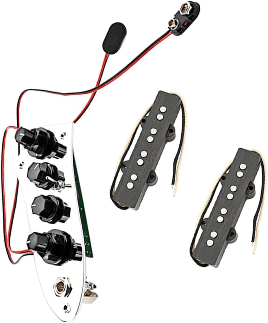 VANZACK 1Set String Jb Bass Pickup Set Durable Humbucker Easy Installation for Guitar Parts Tone Tool for Bass Players and Bands