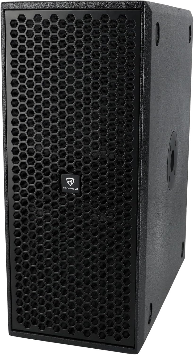 Rockville TITAN SLIM D8 Powered Subwoofer, Dual 8