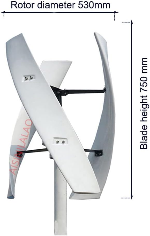 10000W High Power New Energy Wind Generator 12V-220V Vertical Turbine Motor Household Windmill, with Mppt Controller Suitable for Family Business,48v