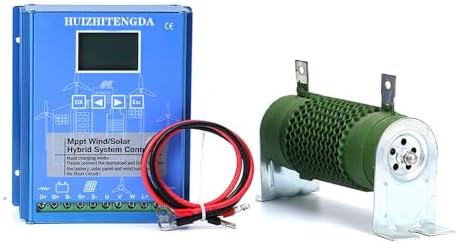 48V 12000W Wind Solar Hybrid System, MPPT Charge Controller & Solar Regulator for Lifepo4 Lithium Batteries, Boost Charge for 12V, 24V, 48V Turbines
