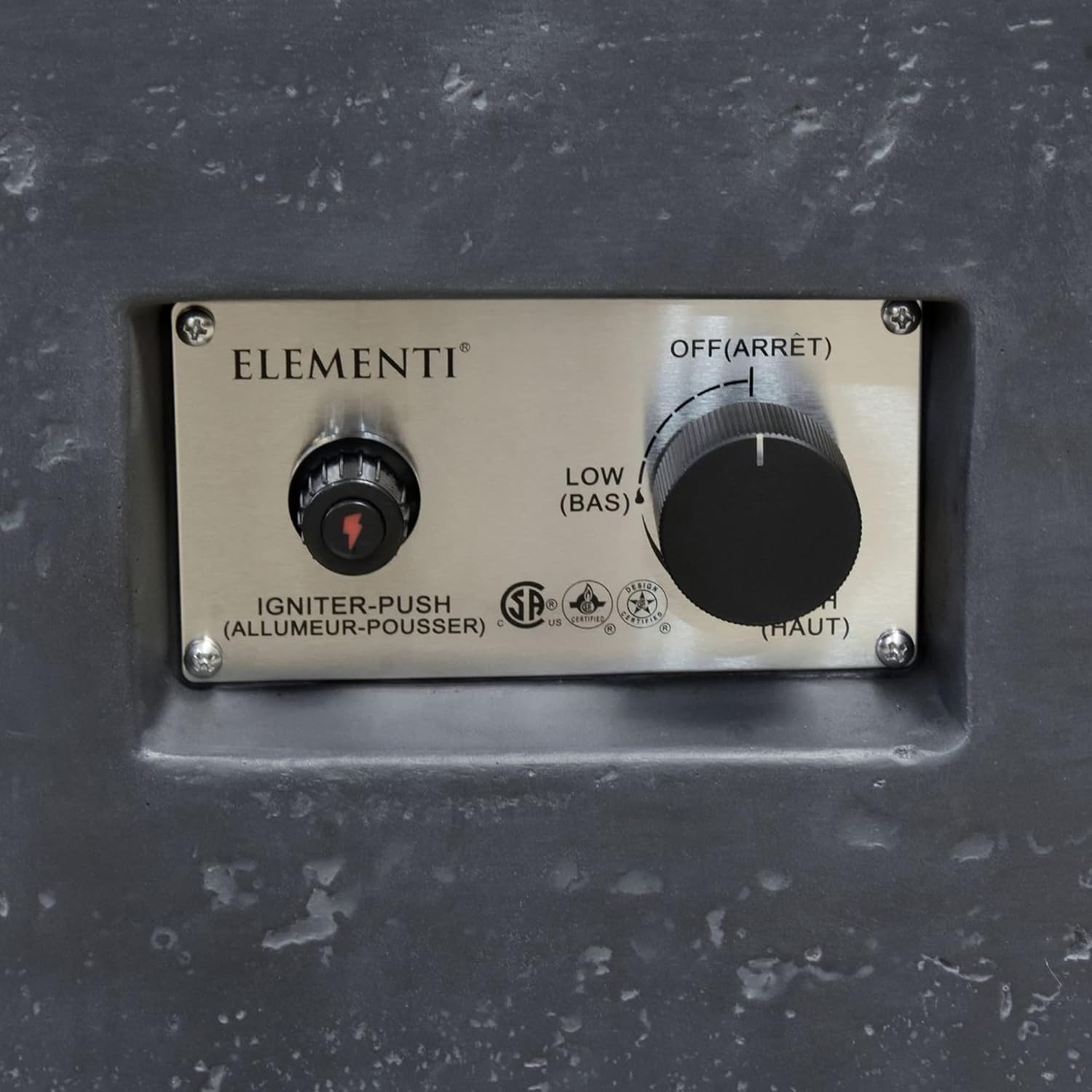 Manhattan Concrete Fire Pit 36