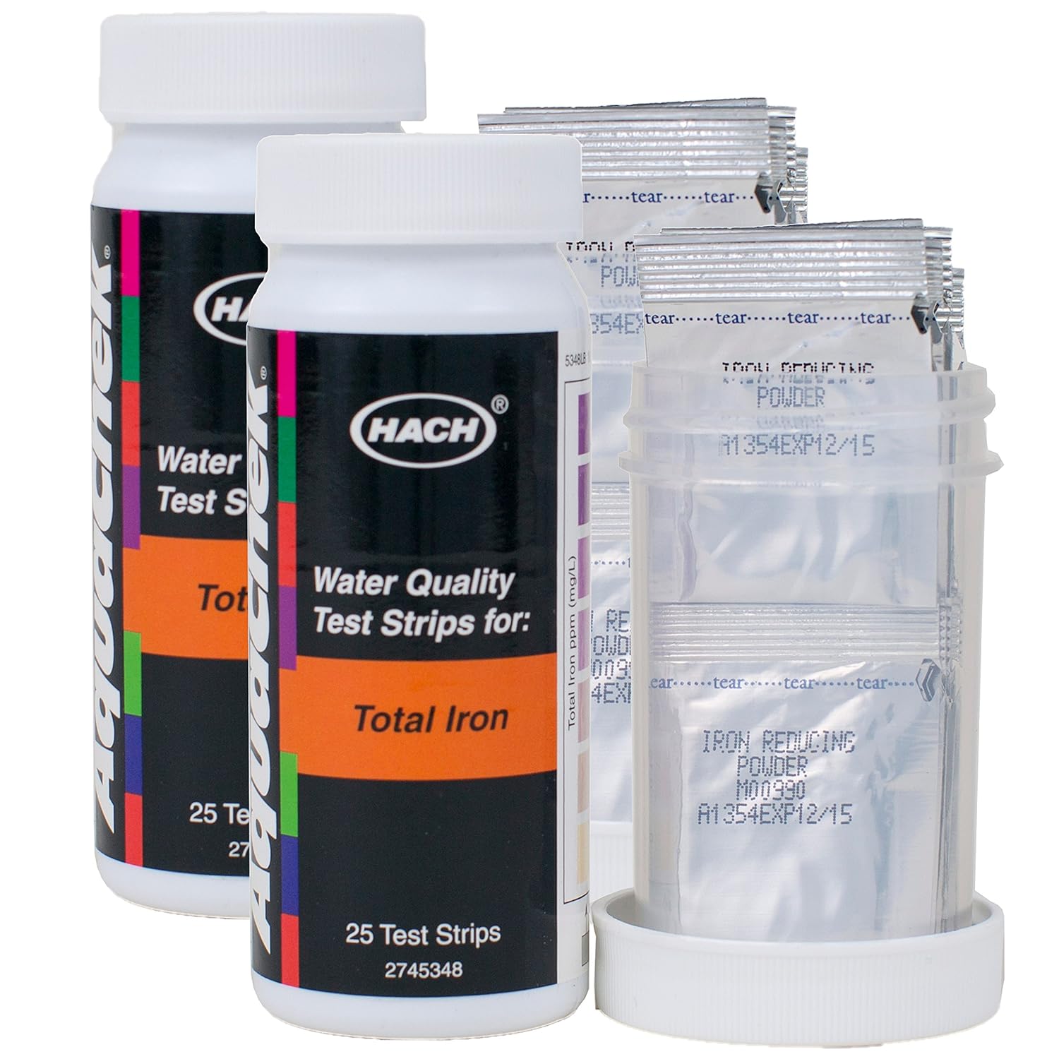 AquaChek Total Iron Test Strips (25 Count) (2 Pack)