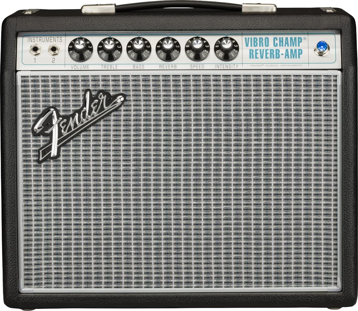 Fender 68 Custom Vibro Champ Reverb Guitar Amplifier, with 2-Year Warranty