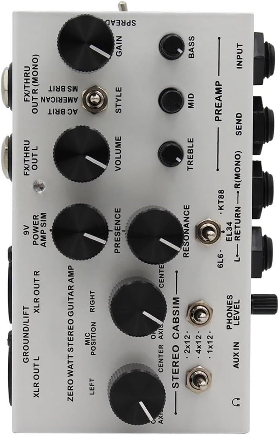 Professional Guitar Effects Pedals Guitar Effects Pedal Amplifier Stereo Cabinet Simulator