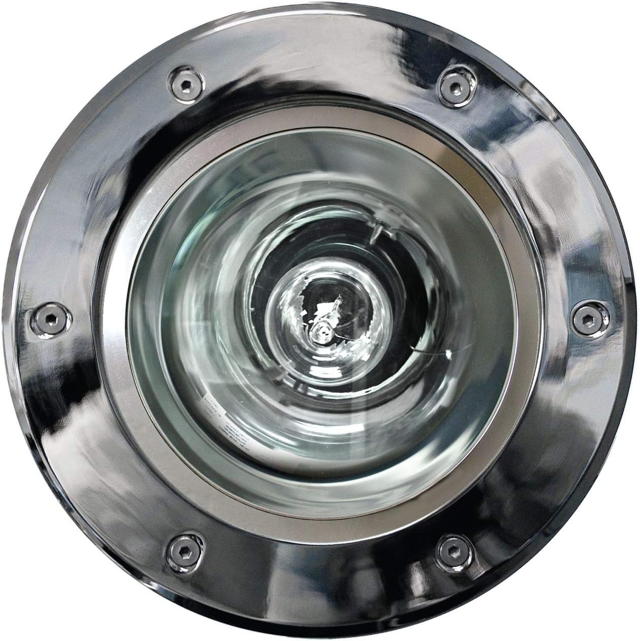 DW1235 SS Well Light No Grill, 35W Hps 120V, Stainless Steel Finish