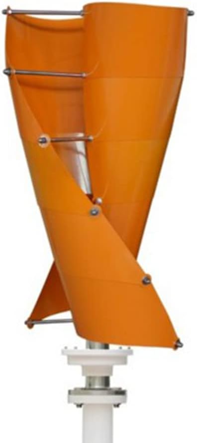 Wind Turbine, 3000W Wind Tubine Generator Vertical Turbine Alternative Free Energy Windmill 24V 48V MPPT Controller Wind System(Wind Turbine only,48V)