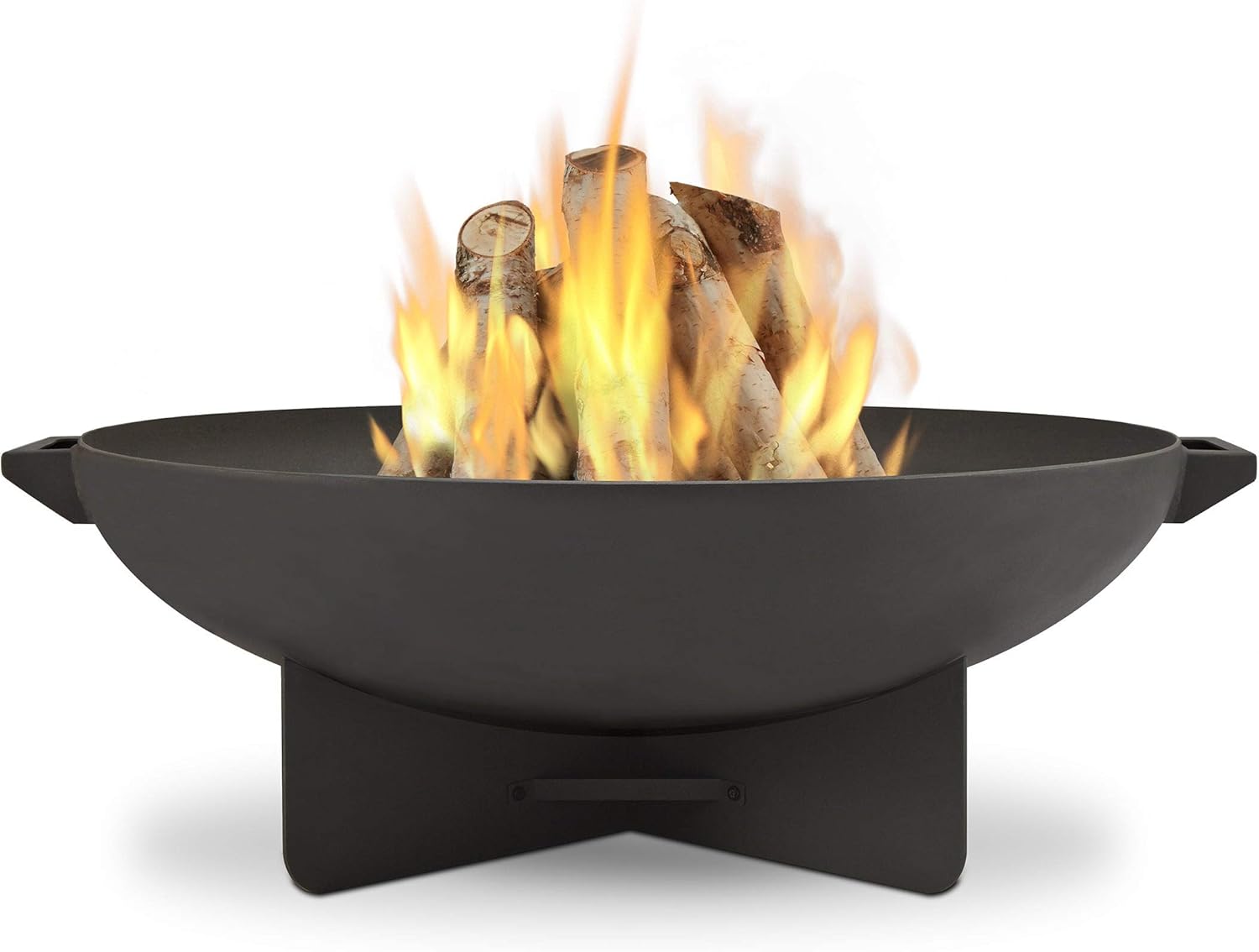 Grey Fire Bowl Steel