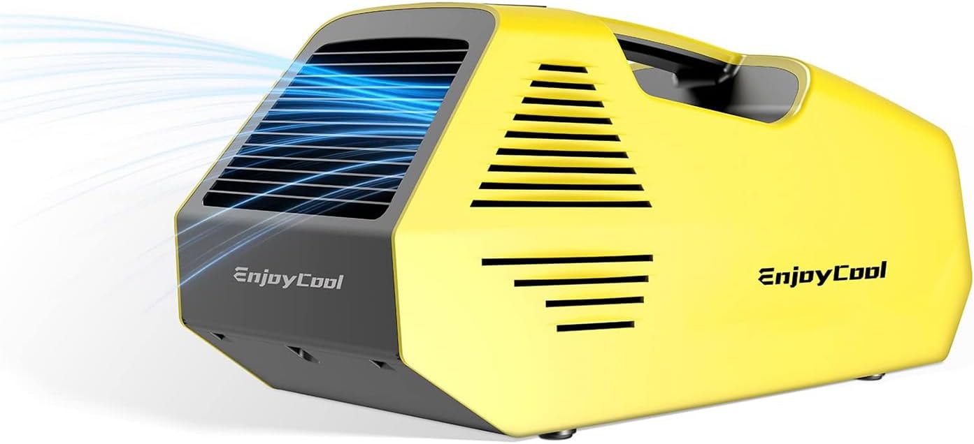 Portable Air Portable Air Conditioner for Pet Low Noise (44DB) and Low Power Consumption (220W) 2380 BTU Outdoor Air Conditioner tent air conditioner for camping Conditioner for Camping