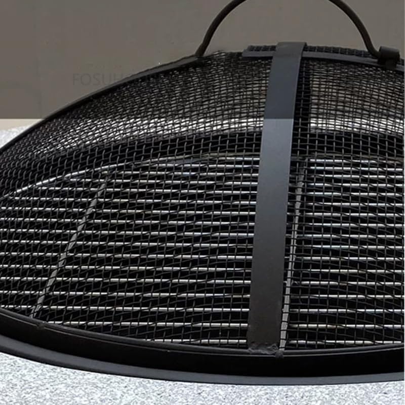 Outdoor Fireplaces Outdoor Courtyard BBQ Grill Heating Modern Iron Fire Pit for Heaters Braziers Round Brazier Fire Pits