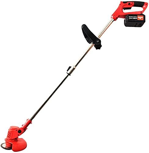 Handheld Lawn Mower Electric Weeding Artifact Manual Adjustment Comfortable Operation Rechargeable Lawn Mower