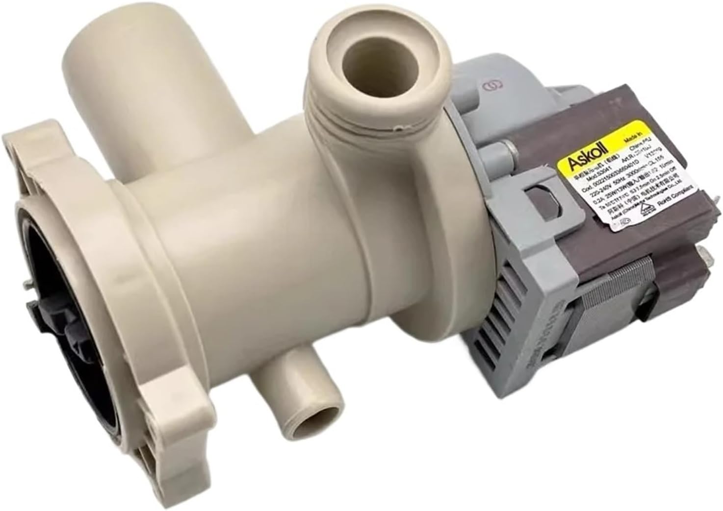 Suitable, Compatible For Haier，drum Washing Machine Drain Pump Drain Valve Pipe 0022150033660401-A-D