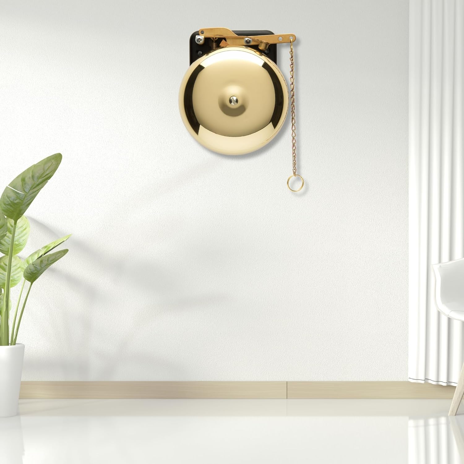 Bevin Bells Brass Trip Gong | Traditional Prize Fighter 8