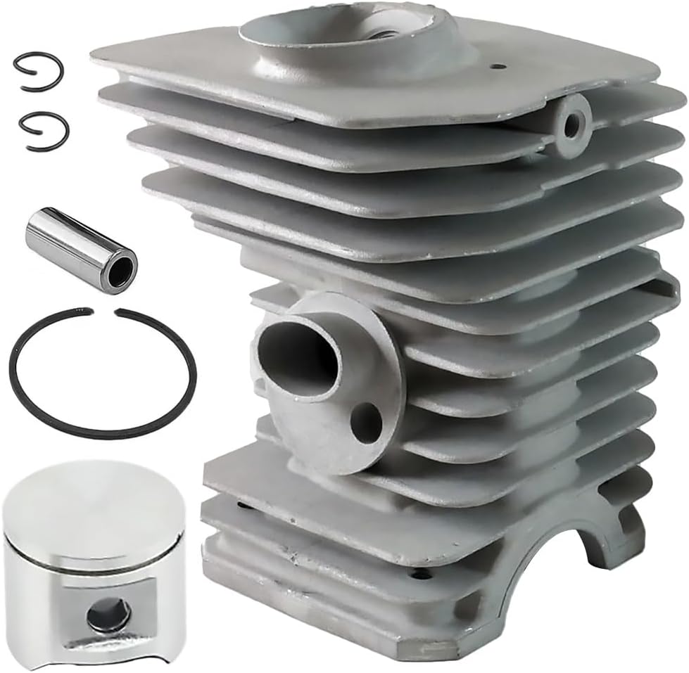 [Outdoor Tools] 503 44 08-02 42mm Cylinder Piston Ring Assembly for Husqvarna 40 45 49 for Jonsered 2041 2045 2050 RS44 GR44 Chainsaw 503440802 [Replacement Parts]