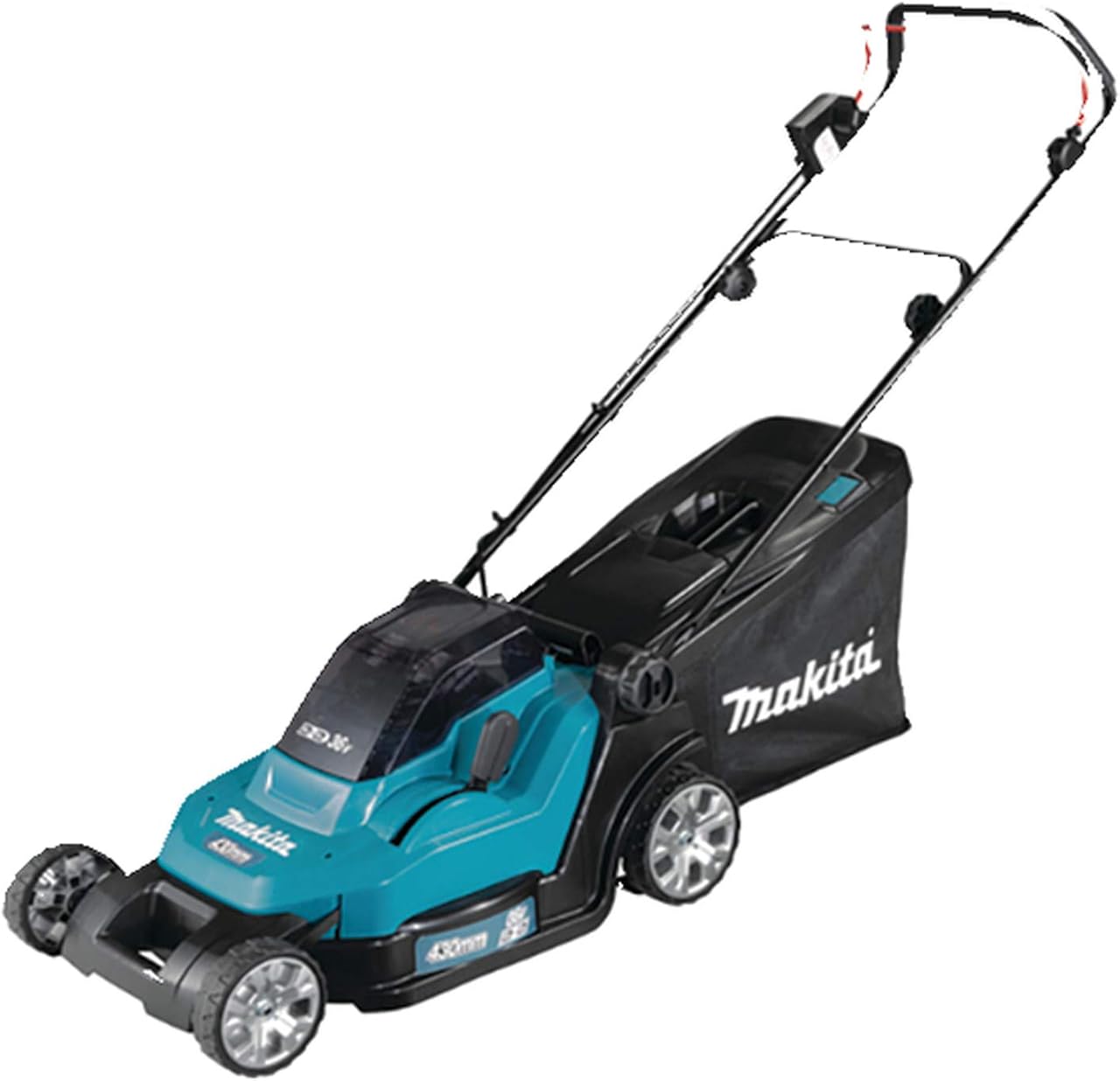 MAKITA DLM432CT2 Lawnmower 36V LXT (2 x 5.0 Ah) 43 cm with DC18SH