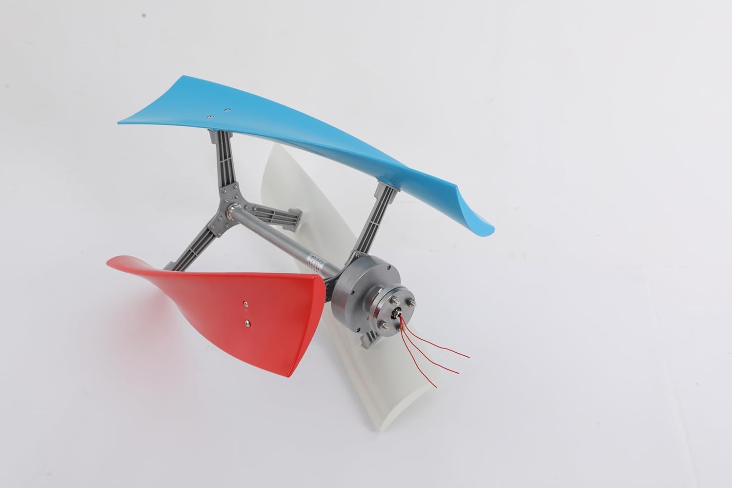 Wind Turbine Generator Kit 450W 24V Vertical Wind Power Turbine Generator Kit with Controller Rare Earth Permanent Magnet Generator for Home RV Boat Marine Electricity Set