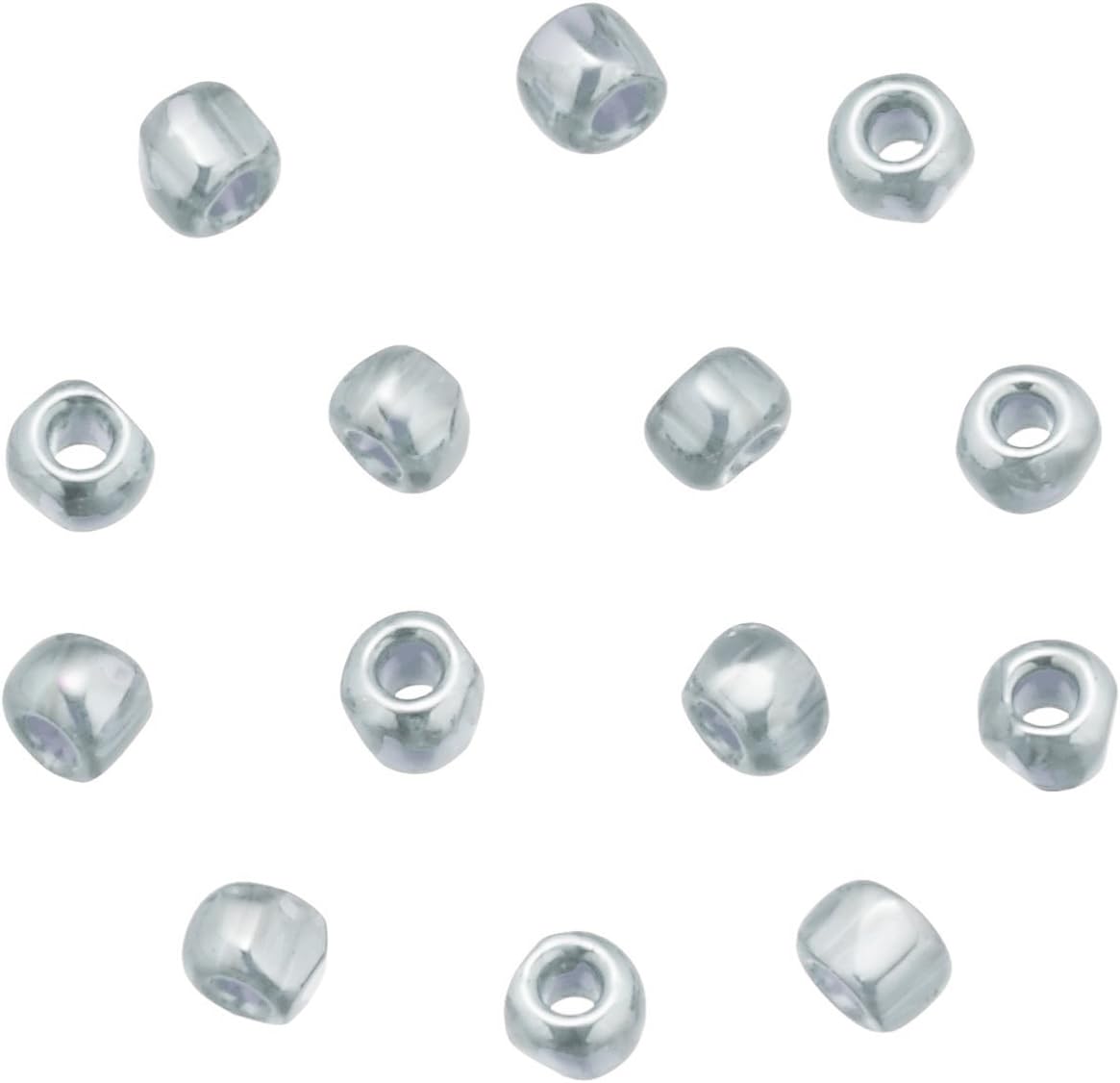 TOHO CR-113 3 Cut Beads, 6 Bundles, Threading Beads, Outer Diameter Approx. 0.09 inches (2.2 mm), 192.8 ft (60 m)