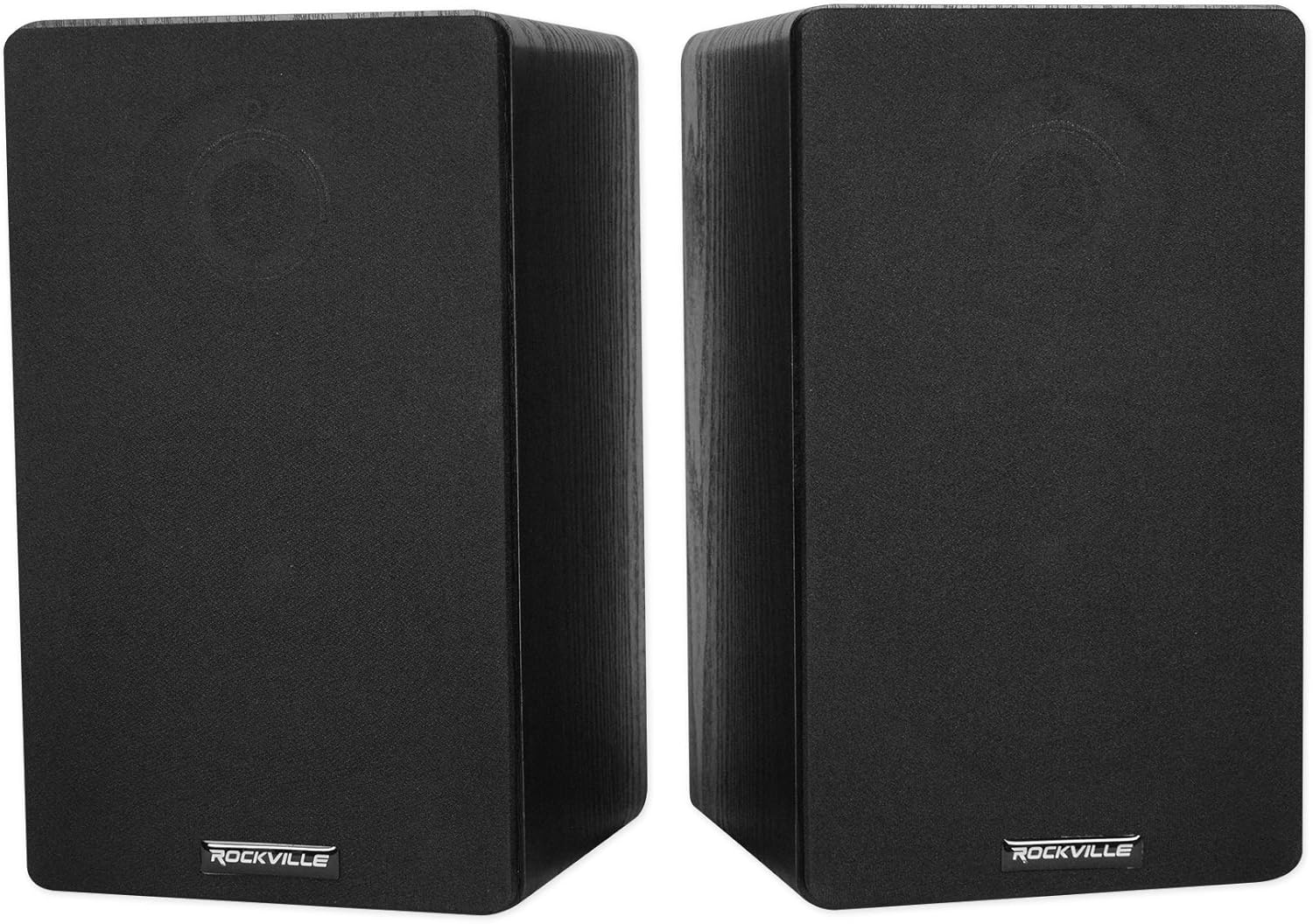 Rockville Pair RockShelf 58B V2 360W Black 5.25
