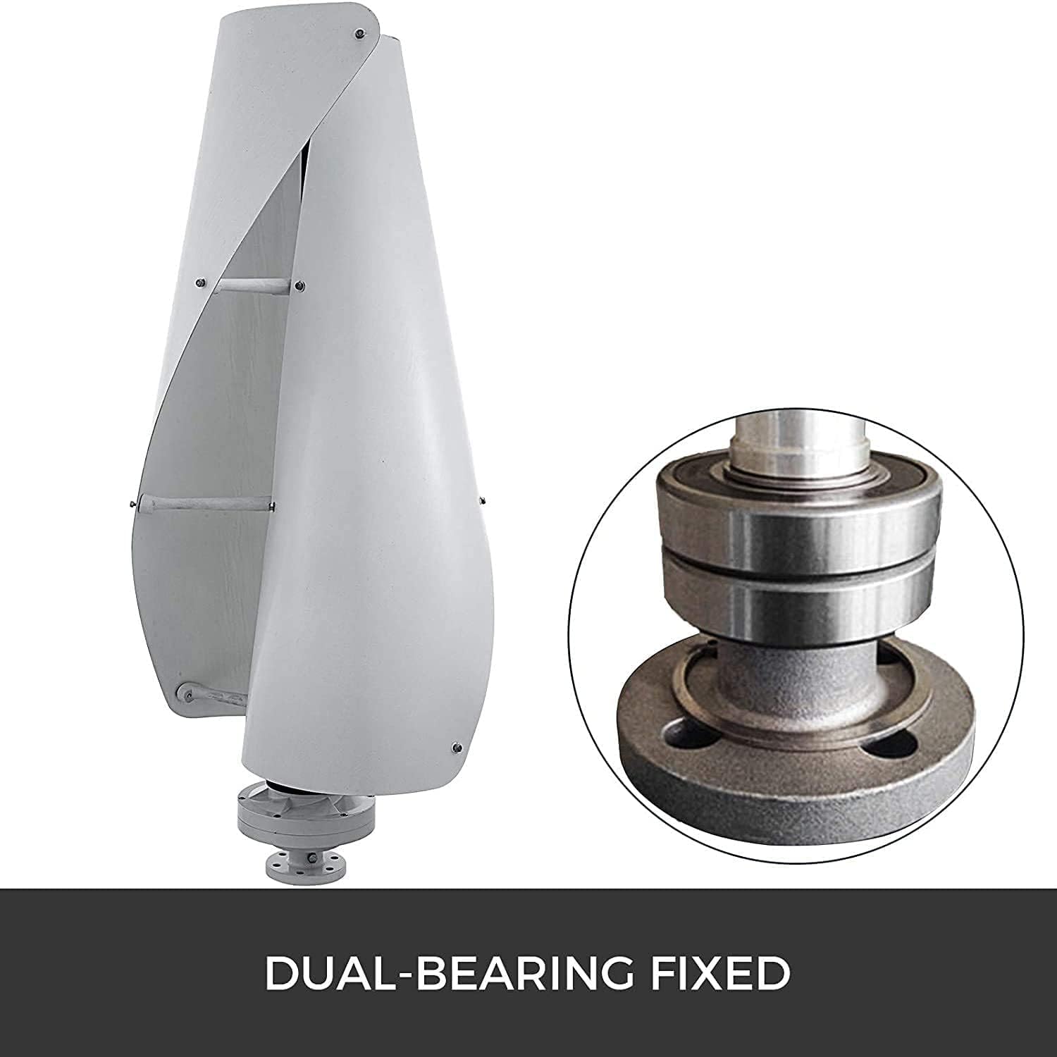 Vertical Spiral Wind Power Turbine Generator 8000W 12V-220V Helix Magnetic Levitation Axis Wind Turbine Generator Wind Generator Power