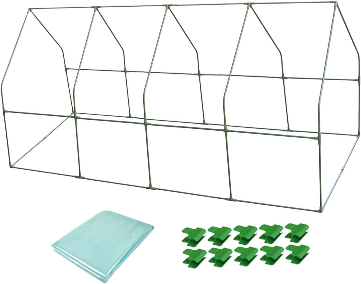 Mini Greenhouse Green House Nursery Plant Cover Tent Garden Greenhouse Plant Hot House for Indoor Backyard Outside Gardening, 80cmx200cm