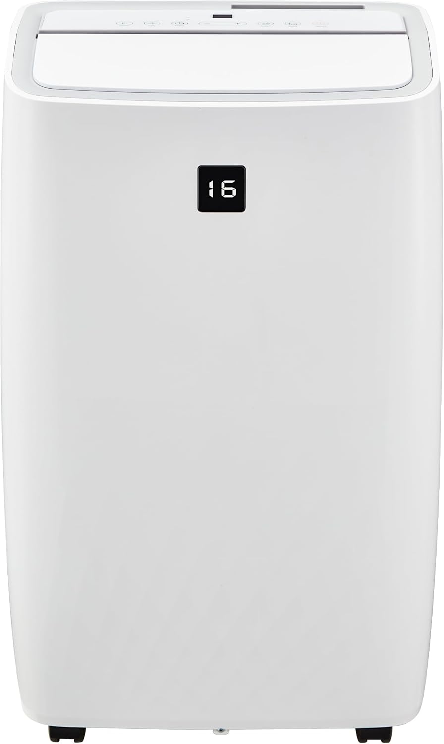 Portable Air Conditioners, 12000 BTU Air Conditioner for Rooms Up to 550 Sq.Ft, 3-In-1 AC with Fast Cooling, Dehumidifier & Three Speed Fan, 24H Timer/Remote Control/Quiet, White LED Control Panel