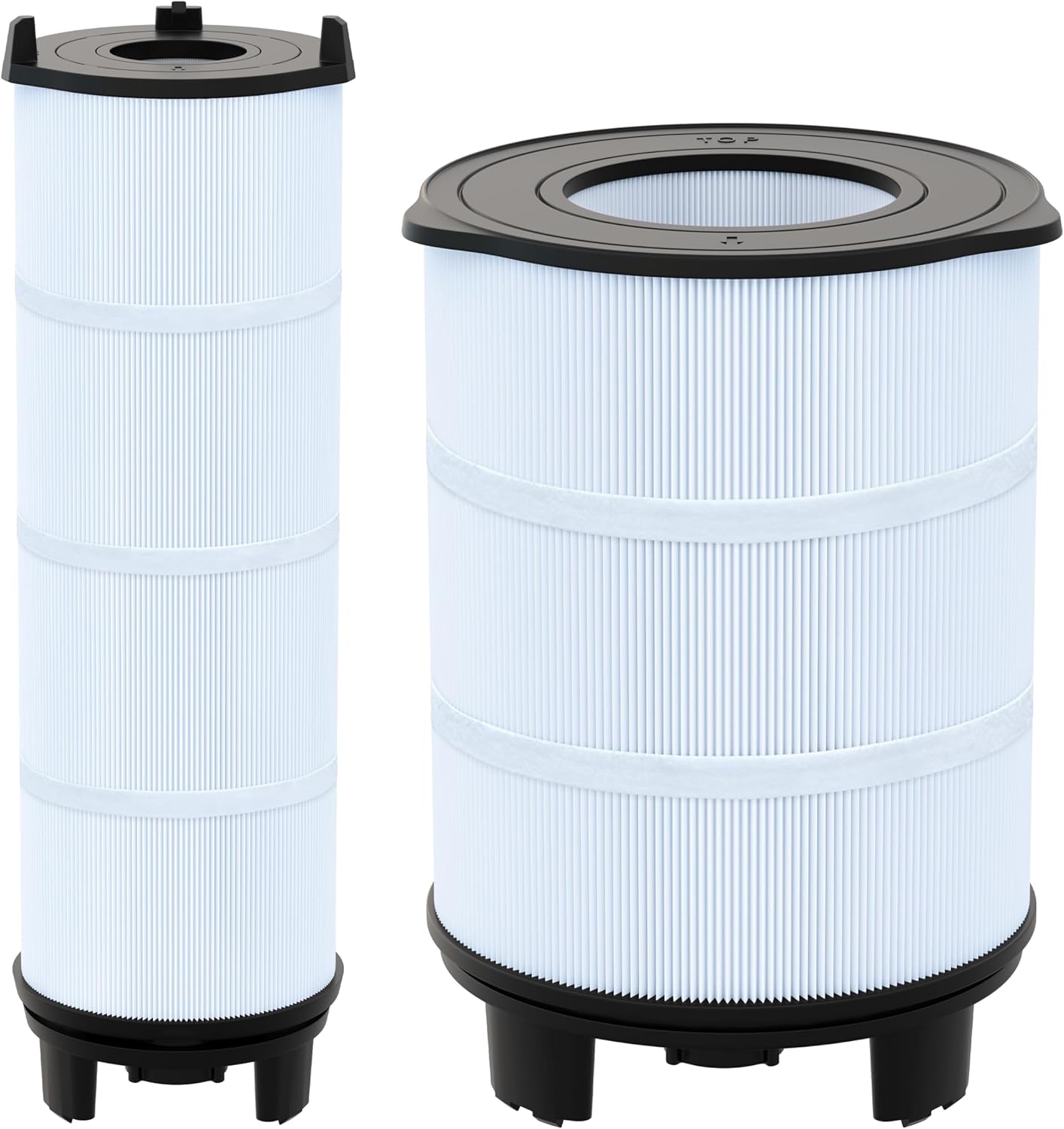 S7M120 Inner and Outer Pool Filter Cartridge Compatible with System 3 25021-0200S &25022-0201S, 300 Sq.Ft Filter Cartridge, 1 Set