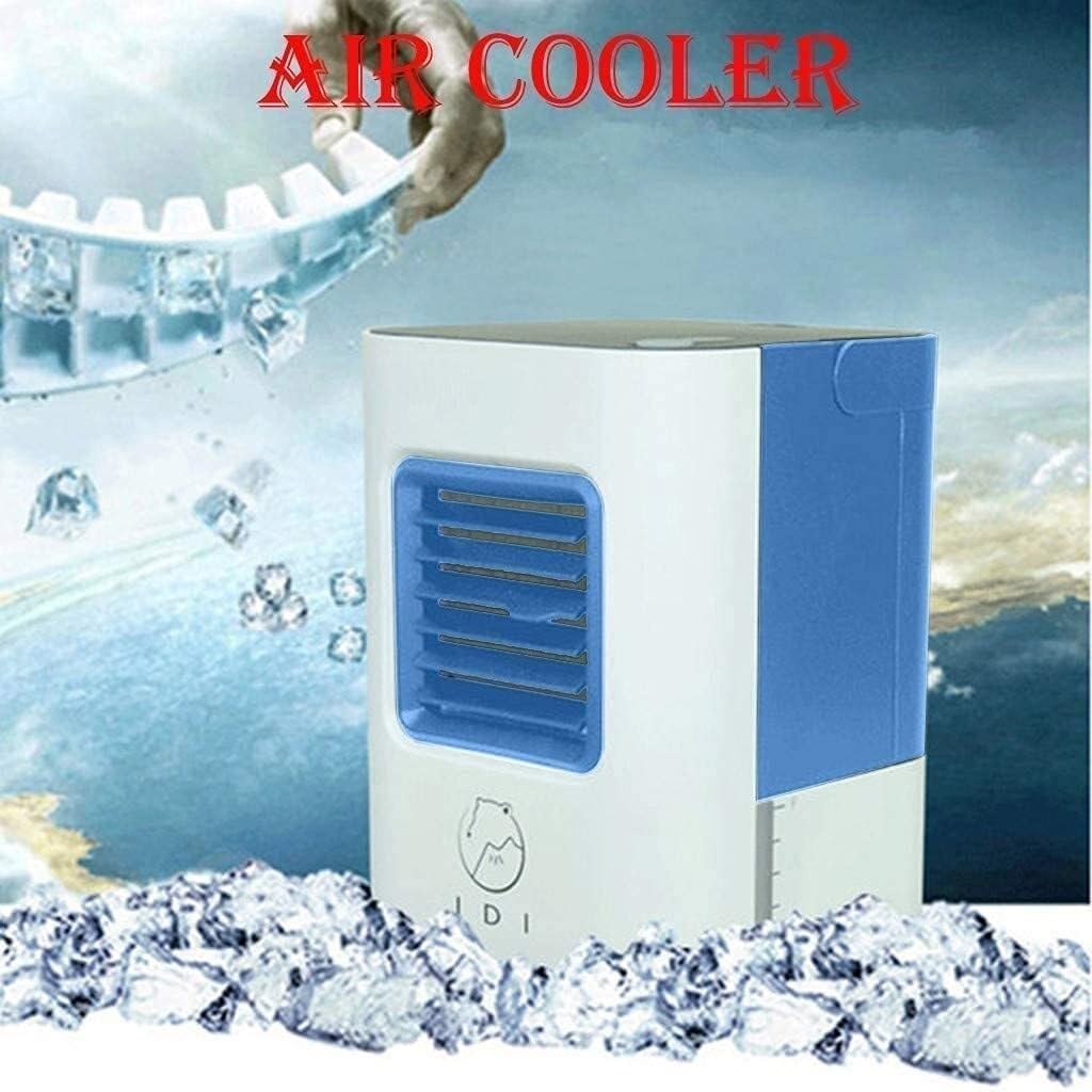 Air Cooler Fan,Small Air Conditioner, Portable Conditioning, Unit USB Portable Mini Air Conditioner Fan Air Cool Cooling Fan Cooler Fan Bedroom