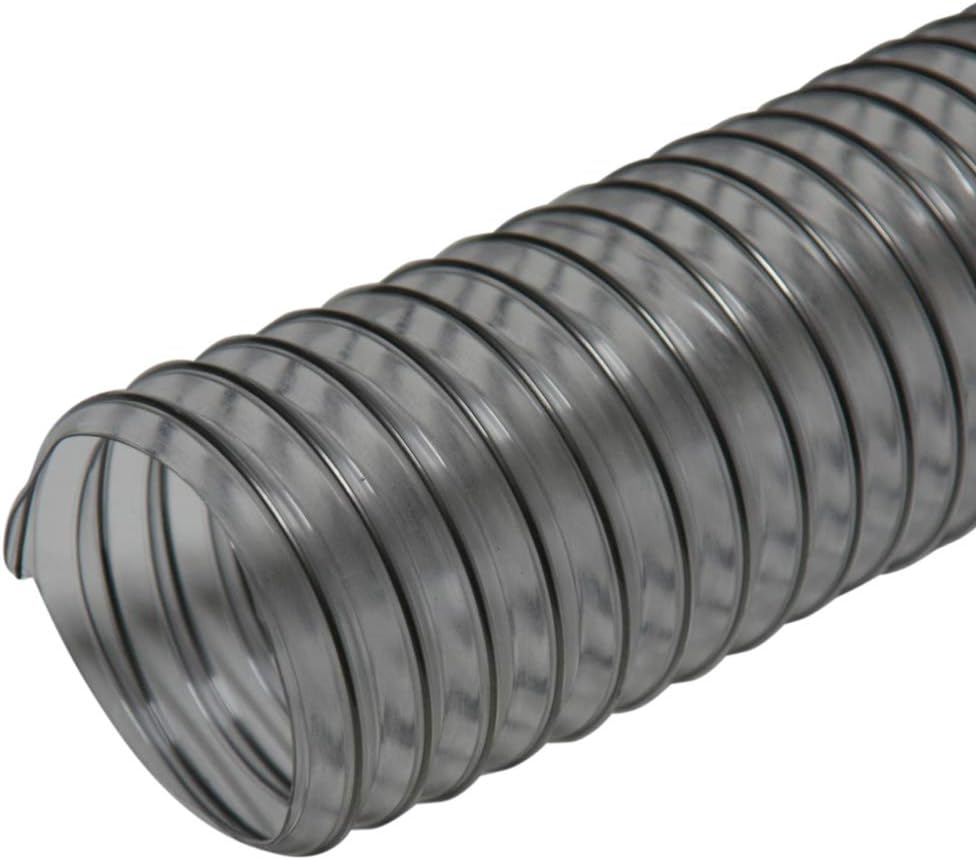 Rubber-Cal 01-W102-2-25 PVC Flexduct Light Duty Duct Hose, 2