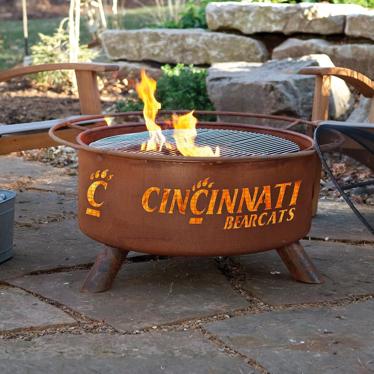 Patina Products F425 Cincinnati Fire Pit, Rust