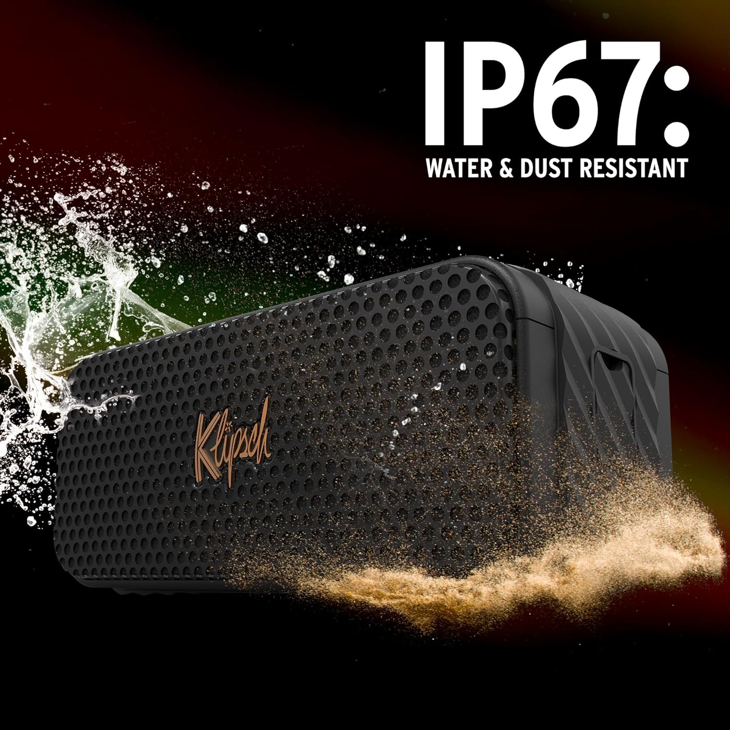 Klipsch Nashville Portable Bluetooth Speaker with a 2.25
