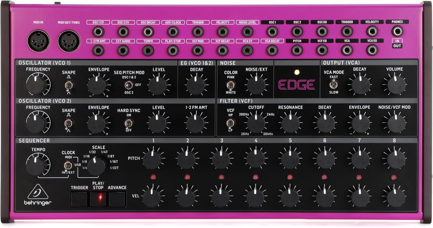 Behringer Edge Semi-modular Analog Percussion Synthesizer