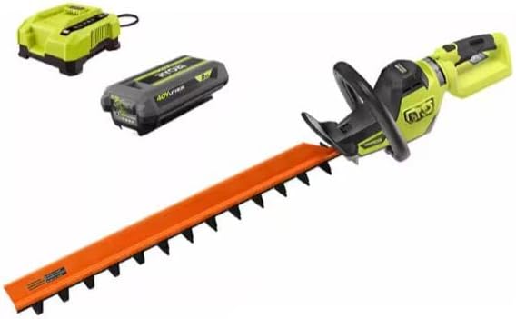 RY40660 Fits For RYOBI 40V HP Brushless Whisper Series 26 in. Cordless Battery Hedge Trimmer with 2.0 Ah Battery and Charger