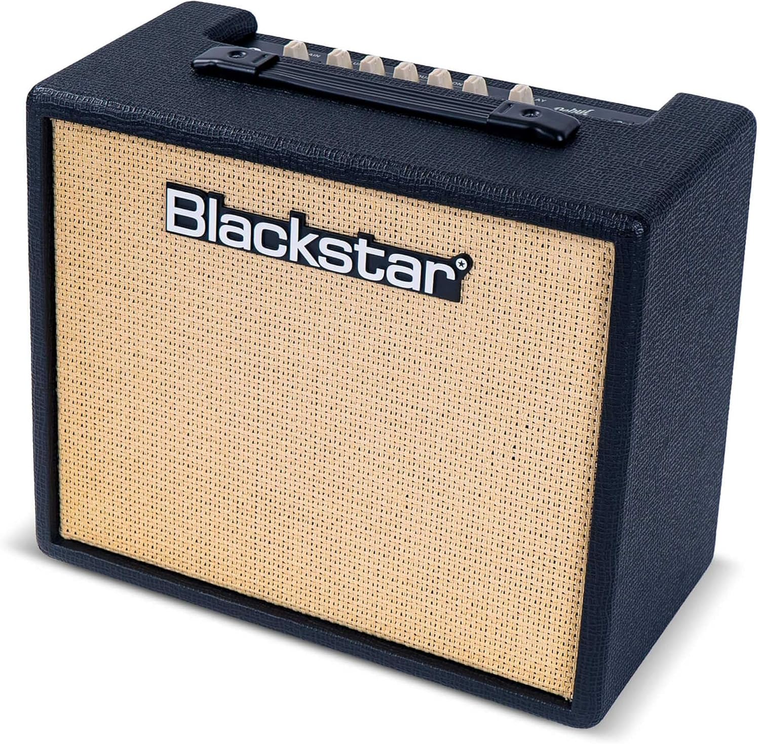 Blackstar Debut 30E Guitar Combo Amplifier - Black Bundle with Instrument Cable, Picks, and Austin Bazaar Polishing Cloth