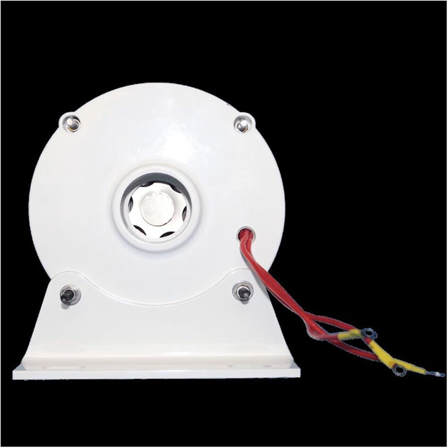 6000W Low Speed 500RPM Wind Turbine Generator 4KW 5KW 6KW 12V 24V 48V 3 Phase Wind Turbine Generator Industrial Energy(with Base,24V_6000W)