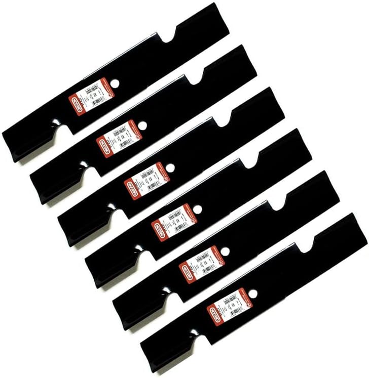 (AM) 71440001 32022, 32022A, (6) PK Oregon 91-623 Blade Lawn Mower Blades fits Wright 52