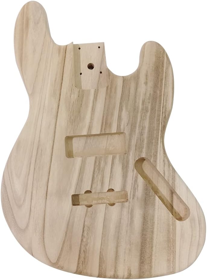 Unfinished Electric Bass Guitar Body forJB Electric Guitar Great