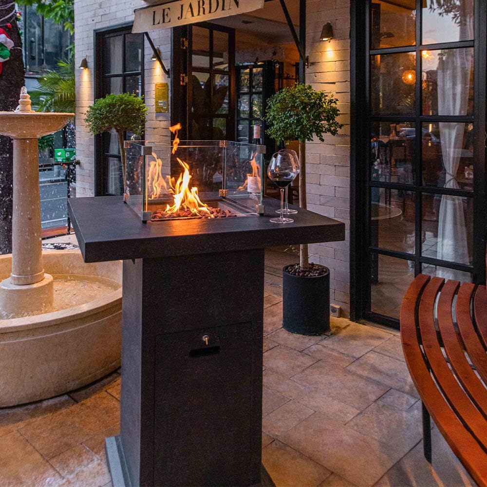 Montreal Concrete Fire Pit 34