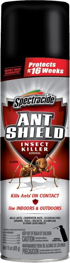 Spectracide Ant Shield Insect Killer Aerosol, 15-Ounce, Case Pack of 12