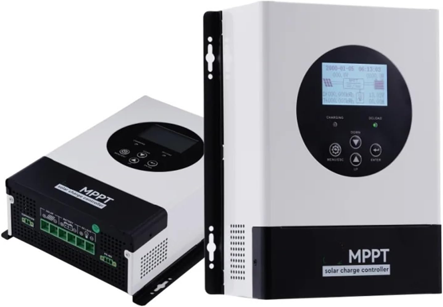 12V/24V/48V MPPT Solar Charge Controller 40A 60A 80A 100A 120A Solar System Mppt Charger Controller for RV Home(48 96V Auto120A230PV)