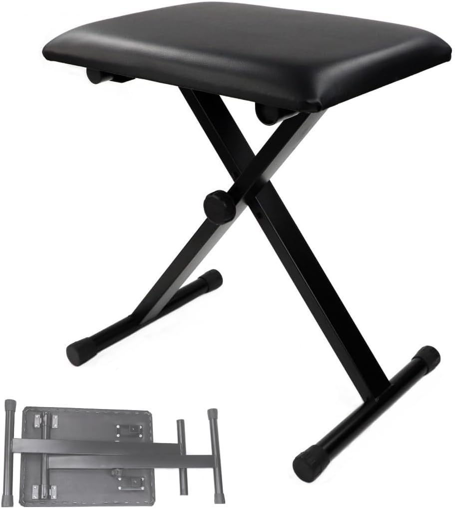 Longeye Piano Keyboard 88 Keys Wooden Electric Piano Semi Weighted Digital Piano Includes Piano Stand, Music Stand, Keyboard Bench, Headphones, MOLD2 Deep Brown