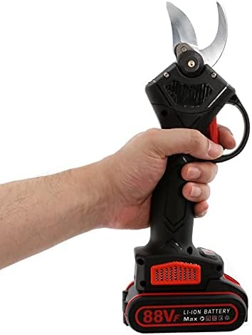 88V Cordless Electric Pruning Shears 9000Mah Secateur Pruner Tree Bonsai Cutter Lithium-Ion Branches Scissor Garden Power Tool