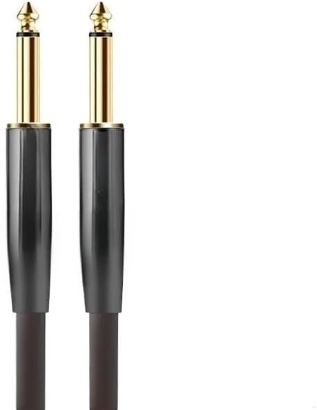 Ja-ck 6.5mm Audio Cable Male to Male Guitar Cable for Electronic Musical Instrument Connect to Audio Amplifiers, Etc(15m)