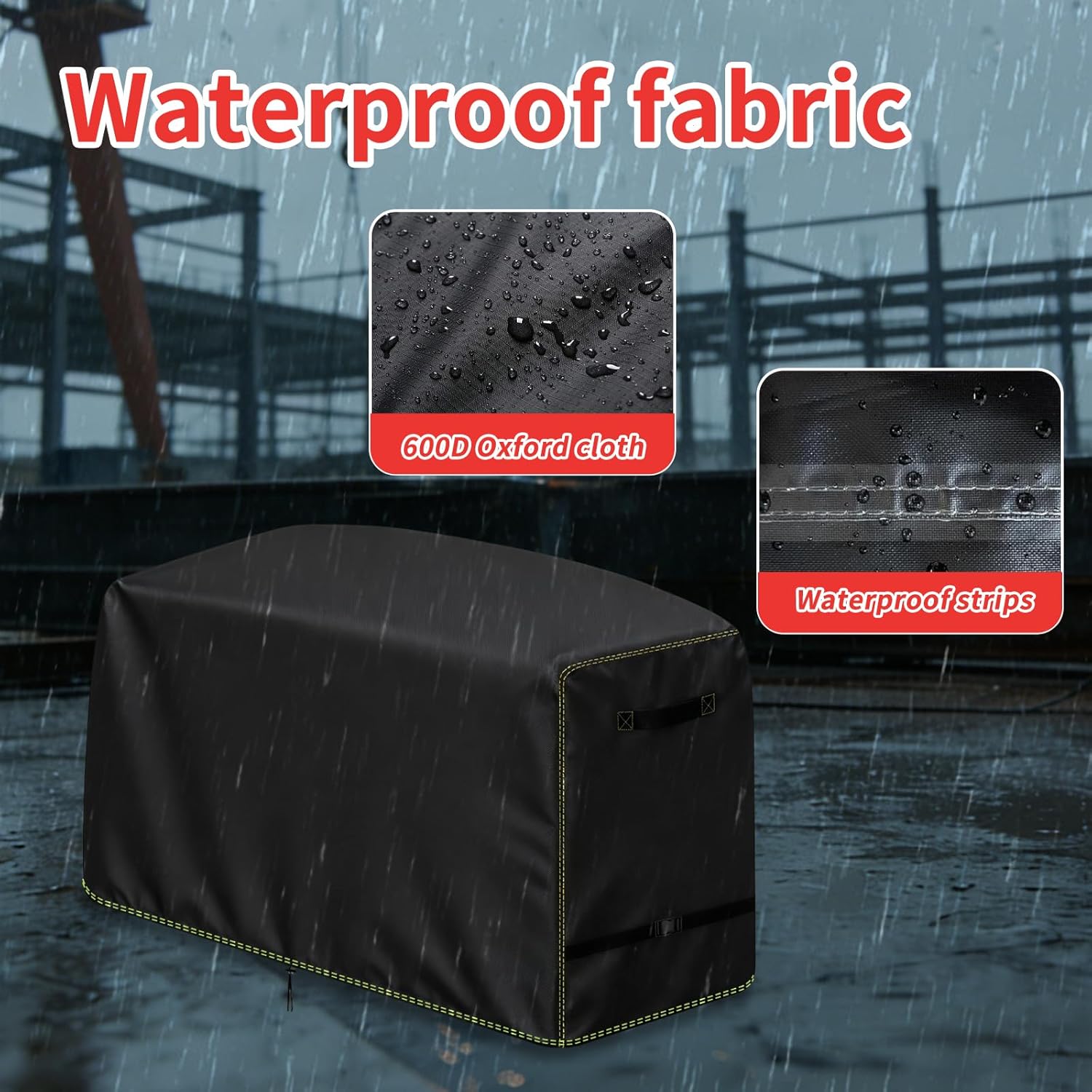 Engine Welder Generator Cover —600D Heavy Duty Waterproof Engine Driven Welder Cover, Welding Machine Cover for Ranger GXT Series,All-Weather Protection, 37