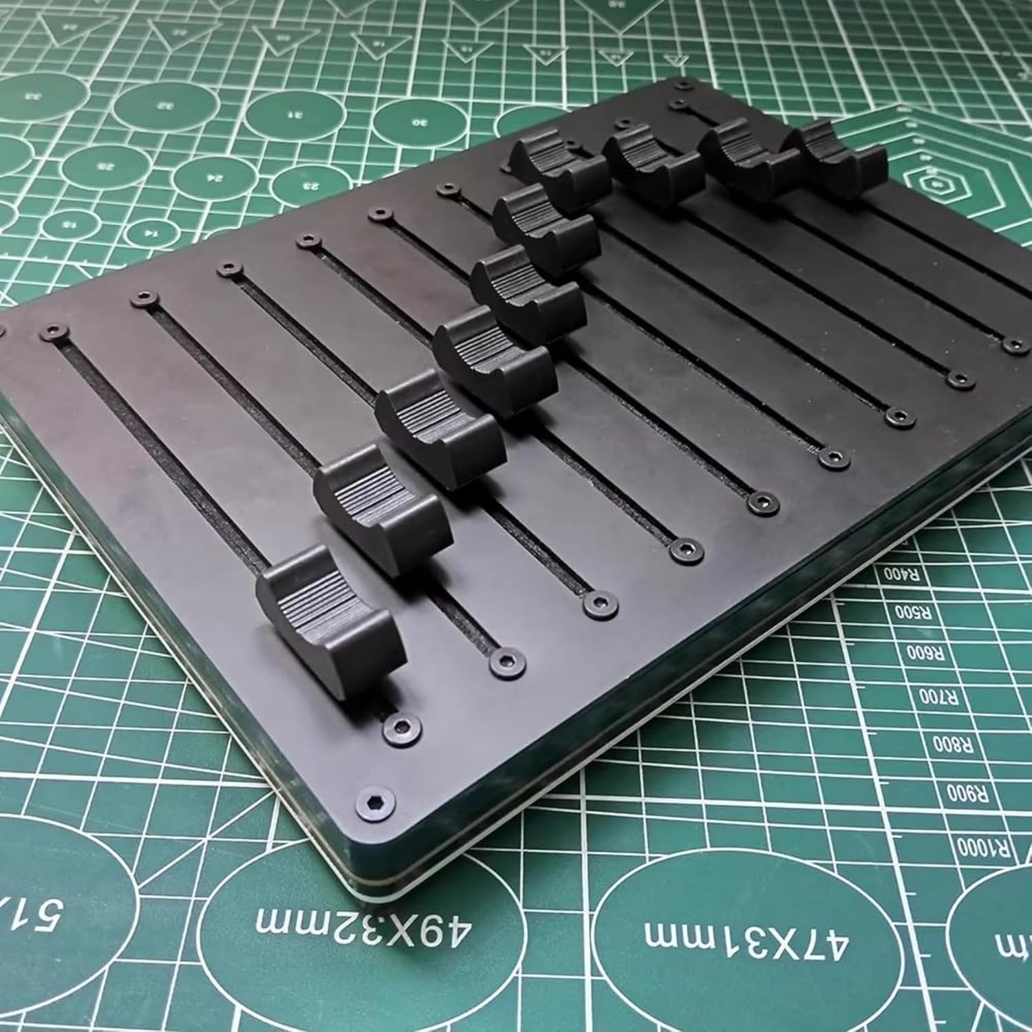 10 Channel MIDI Controller Fader, Customizable CC Messages, USB/Type-C Interface for DAW Software