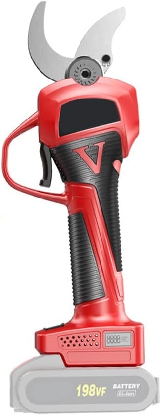 Cordless Battery Powered Pruning Scissors Shears, Cordless Electric Pruning Shears Rechargeable Battery, 40mm Cutting Diameter Electric Pruner Battery Hand Pruner for Gardening