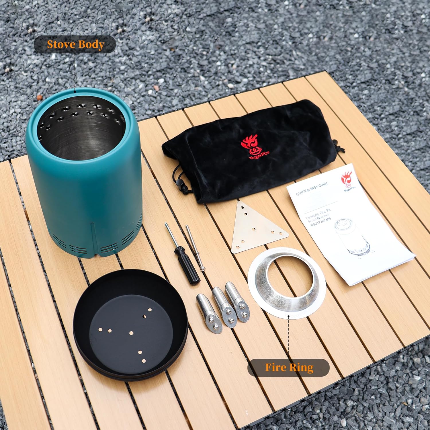 XL Tabletop Fire Pit | 12