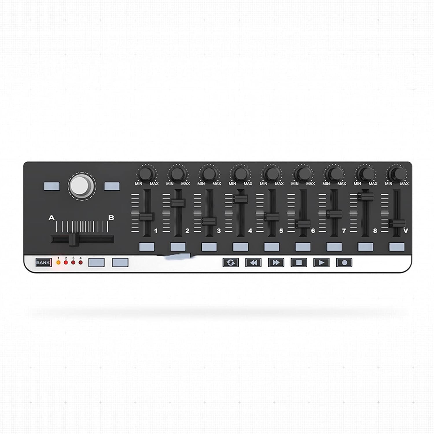 KESHUO Electric Keyboard Portable Mini USB 9 Slim-Line Control MIDI Controller Electronic Musical Instrument