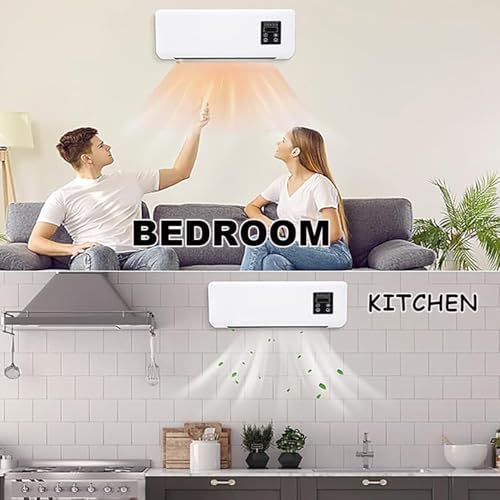 Ductless Air Conditioner Portable Wall Mounted Heater 3 In 1 Mini Window Aire Acondicionado RV Ac Units Air Conditioners for Home Kitchen Living Room Bedroom