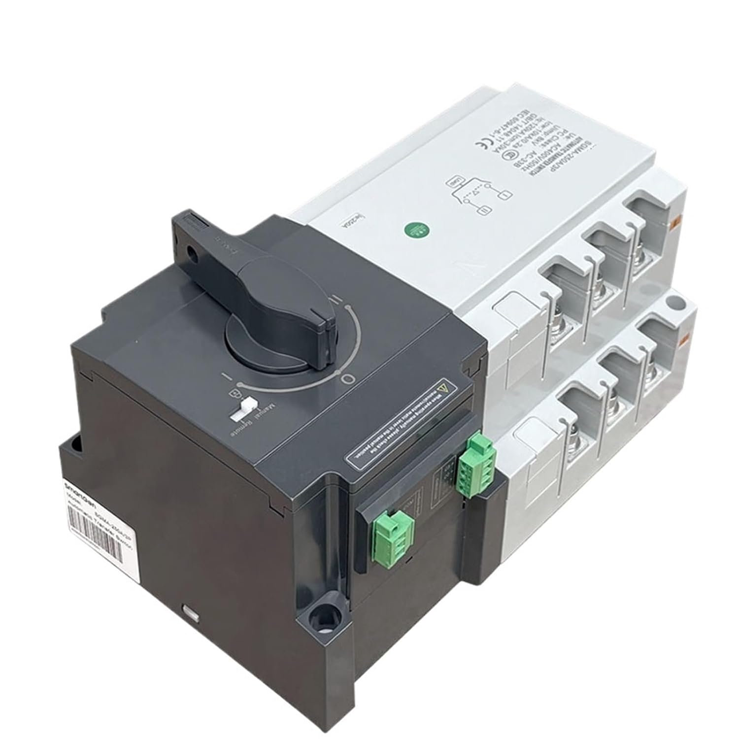 1pcs Genset Generator ATS Dual Power Automatic Transfer Switch SGM SGMA-250A 250A 3P Match with Generator Control Moudel